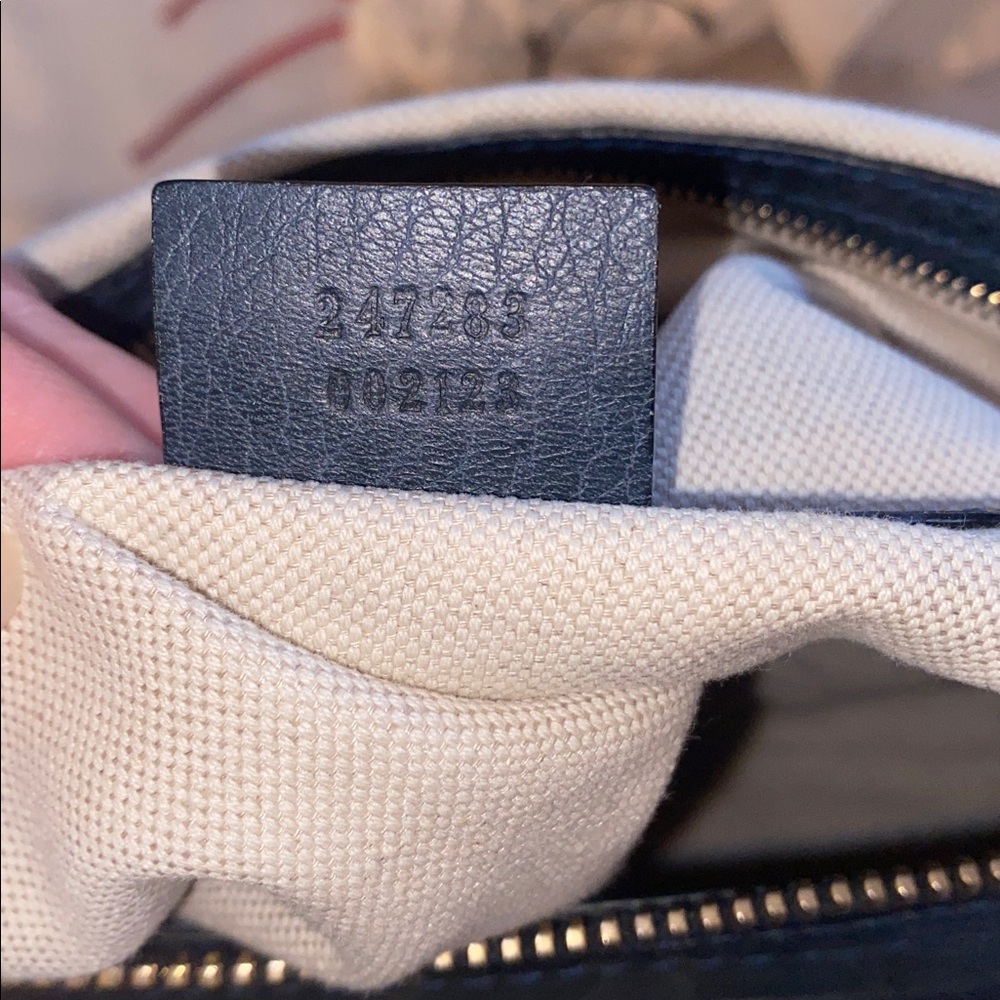 Gucci Hunter Green Satchel with Gold Accents - Picture 5 of 13